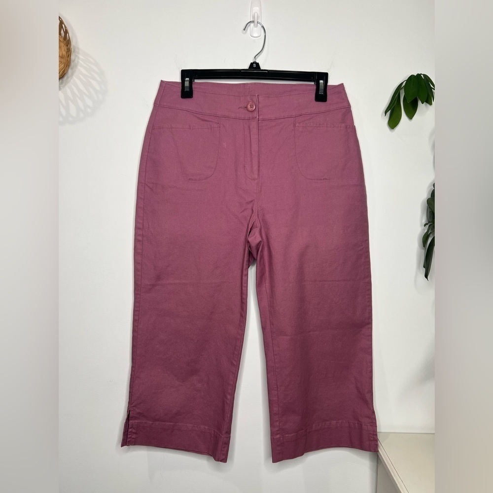 Woolrich Classic Fit Crop Wide Leg Pants